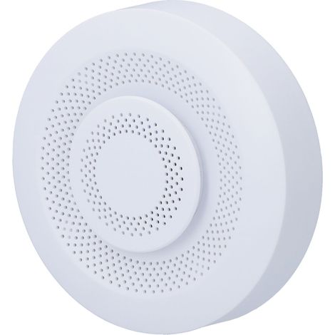 Boîtier intelligent WiFi pour la qualité de l'air avec capteurs de formaldéhyde, de COV, de dioxyde de carbone, de température et d'humidité pour une utilisation domestique (5V) (1/5)