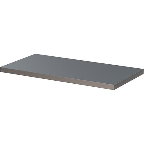 Piano di lavoro in acciaio SOGI ARR-TOP-680-A per arredo officina - per sistema modulare ARR-OFF - 680x466x36 mm
