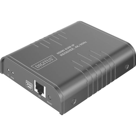 Digitus DS-55356 HDMI™, entrée HDMI®, USB, USB-A, USB 1.1, RJ45, Micro USB Récepteur HDMI câble réseau RJ45 200 m W857483 (1/5)