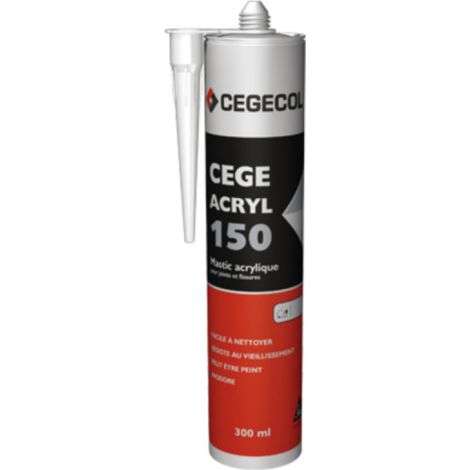 CEGECOL Masilla Acrílica Cege 150 - Blanco - 300ml - 610664