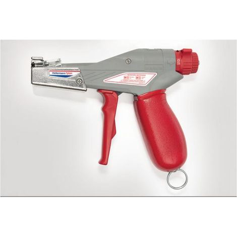 HellermannTyton MK9SST Utensile di lavorazione manuale per fascette fermacavi in acciaio inossidabile della serie MBT/M (1/3)