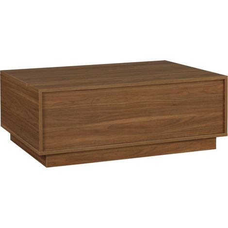 sweeek - Couchtisch mit Holzdekor und anhebbarer Tischplatte (1/5)