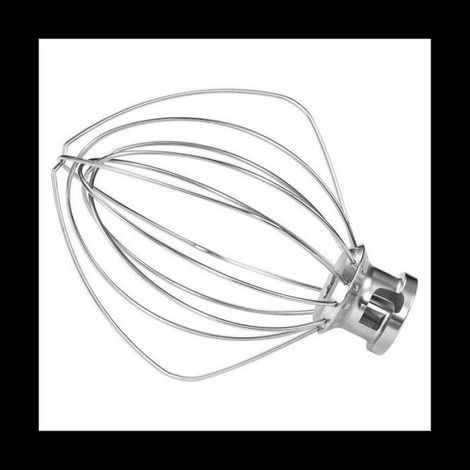 Fouet - 6 Fils - Acier Inoxydable 304 - Compatible Batteur sur Socle Tête Inclinable - 2 Pièces (1/5)