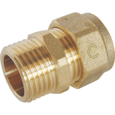 Raccord à compression - male 15/21 - PER Ø16