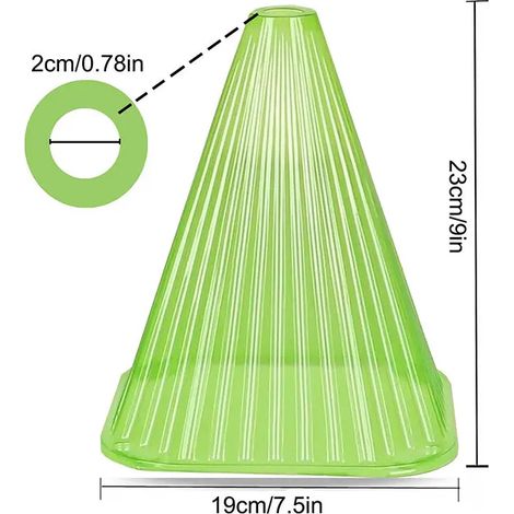 (11A64-Vert, 20 pièces) Housse de protection pour plantes, accessoires de jardinage, protection hivernale pour pots, serres étanches (1/4)