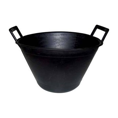 MAUERERFÄSSER MIT ZWEI GRIFFEN 10 L Farbe schwarz