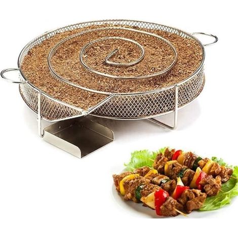 Fumoir - ZGEER - Cuisine BBQ - Acier inoxydable - Multifonction - Fumage à froid (1/4)