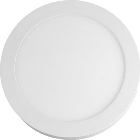 Plafonnier LED 18W 224x224 mm Downlight Blanc Neutre  （rond ）