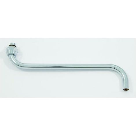 Caño de tubería S-250 cromado ESTÁNDAR IDEAL