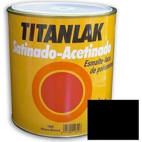 -CAHERSA- PINTURA TITANLAK SAT. NEGRO 750 ML TITAN