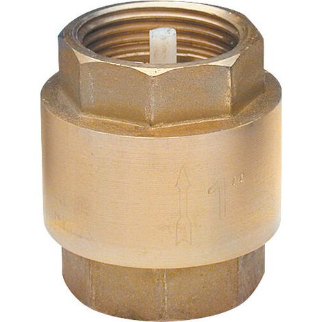 – Clapet anti-retour double femelle F3/4' – Filetage plomberie – Pour installations après compteur – Utilisation dans toutes les positions (1/5)