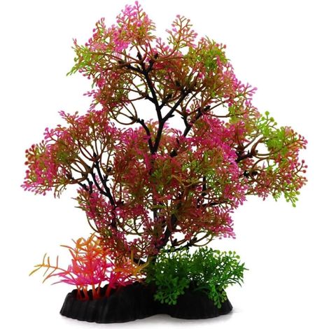 Plante Aquarium Artificielle, Longue 23 cm Décorations Aquarium (1/5)