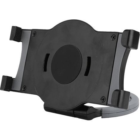 Support pour tablette 7‑10 pouces avec anneau rotatif 360° et poignée, noir (1/5)