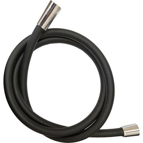 FLESSIBILE X DOCCIA NERO OPACO CM.200