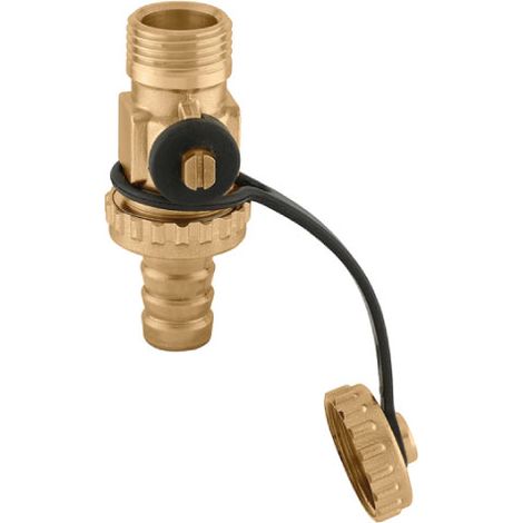 RUBINETTO SCARICO CALDAIA 1/2   CALEFFI SPA