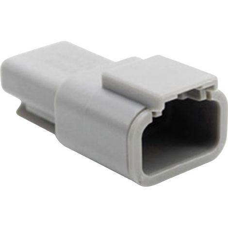 Amphenol ATM04 3P Rundstecker Stecker, gerade Gesamtpolzahl: 3 Serie (Rundsteckverbinder): ATM  1 St (1/3)