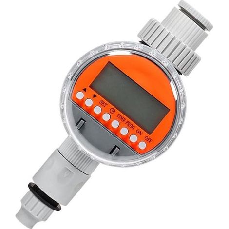 Minuteur intelligent avec temporisation en cas de pluie, programmateur d'arrosage automatique pour jardin, écran LCD, robinet automatique. (1/5)