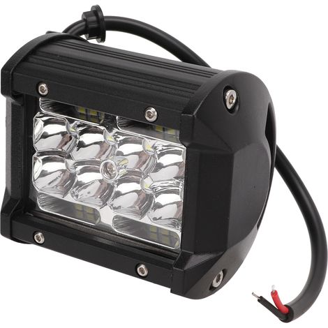 Projecteur LED tout-terrain 4 pouces 60 W 6000 lm, étanche IP67, lentille PMMA, universel pour camions, SUV, quads et bateaux (1/5)
