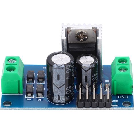 Module d'alimentation stabilisé PCB pour stabilisation de tension 6 V 1,2 A L7806 LM7806 (1/5)