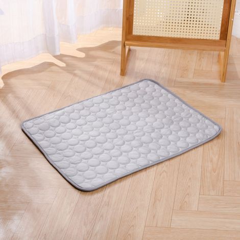 Tapis Rafraîchissant pour Chien et Chat en été Chaud, Tapis Frais et Durable pour Animaux de Compagnie - Accessoire de Matelas pour Chats et Chiots - pour Maison et Voyage 60 x 50 cm (1/4)