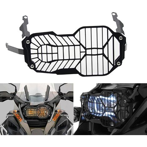 Accessoires moto : grille de protection de phare, cache-phare avant, compatible avec BMW R1200 (1/5)