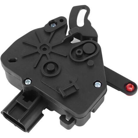 Actionneur de loquet de porte, actionneur de serrure de porte coulissante, pratique en métal ABS, installation simple, durable, voiture, porte latérale droite du côté passager, automobile (1/5)