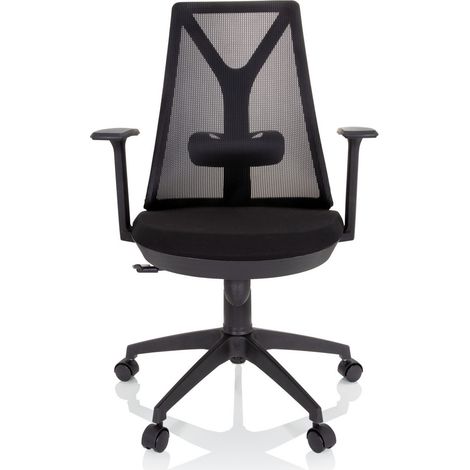 [NEUWERTIG] B-Ware Hjh Office Bürostuhl Drehstuhl Falun Basic Netzstoff Stoff Schwarz Stuhl Möbel