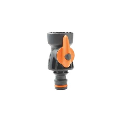 RUBINETTO A SFERA CON REGOLATORE DI FLUSSO- - F ø 3/4 mm.20x27 - blister - 80005001 - 10 blister GF