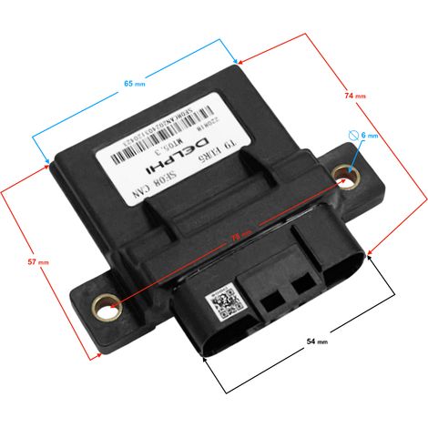 ECU - Centralina di controllo dell'iniezione Delphi B-max E4 (1/2)