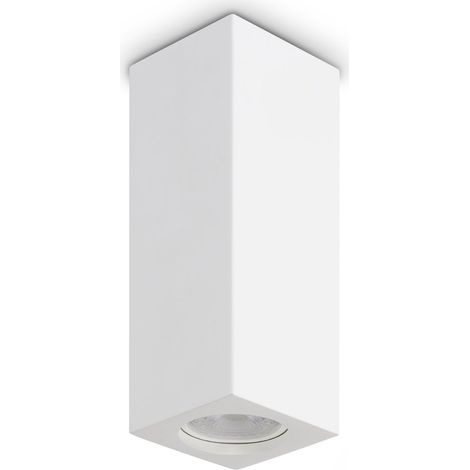 Ideal Lux Lampada da soffitto Look 1 luce GU10 gesso