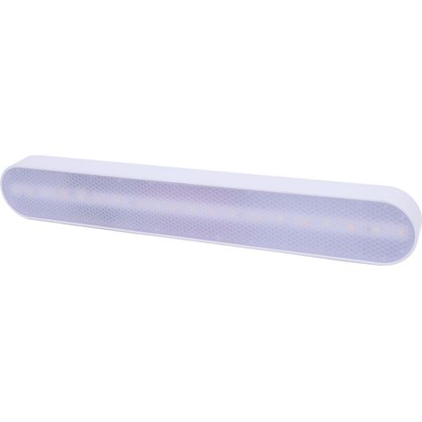 Barre lumineuse LED adhésive à grand angle d'éclairage sous meuble, rechargeable et dotée d'une télécommande, conçue pour préserver les yeux. (1/5)