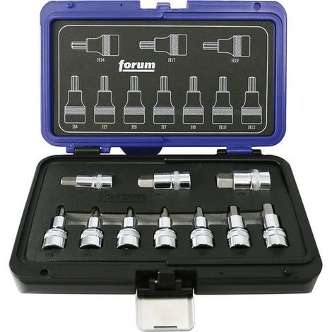 Bit Di Avvitamento Composizione 1 / 4-1 / 2 '' Per La Vite 6 Connettore Femmina, Lucido