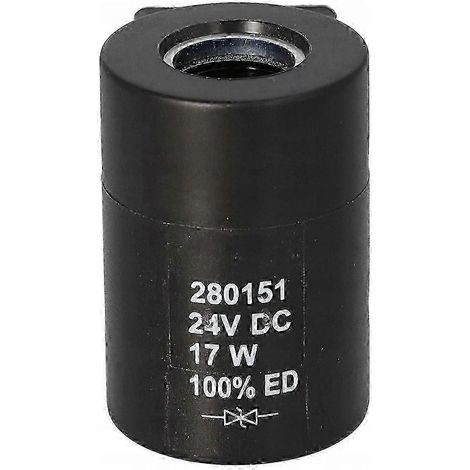 Bobine d'électrovanne hydraulique 24 V CC 17 W 280151 (1/3)