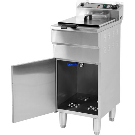 Gastro Fritteuse 1x11,5L mit Unterschrank 5000W 520x365x935mm 380-400V