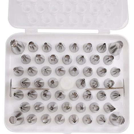 Stainless Steel Pastry Piping Nozzles for Cake Decoration (1/5)