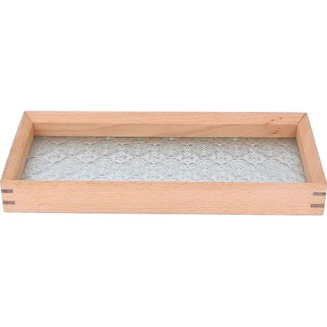 Plateau de baignoire en bois de hêtre, aspect délicat, résistant à la pression, plateau polyvalent pour le vin, le café ou le thé