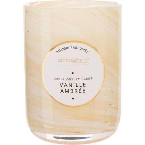 Candela profumata wavy amber vanilla 275g - Atmosphera créateur d'intérieur (1/3)