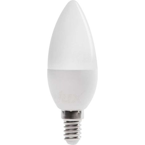 Ampoule LED E14 6,5W flamme (50W) - Blanc Naturel 4000K (1/4)
