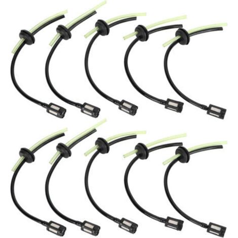 Ensemble de Filtres à Huile et Tuyaux pour Tondeuse à Gazon Tronçonneuse 10 Pièces Compatible GX35 - (1/5)