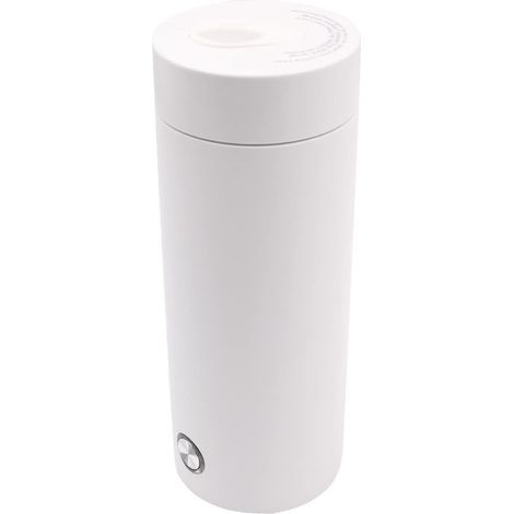 Bouilloire de voyage portable Mini bouilloire électrique 400 ml Thermos en acier inoxydable pour thé café bébé lait (1/5)