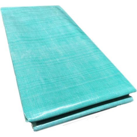 Bâche en tissu 220 g, 8 m x 10 m bâche de recouvrement, bâche de bateau, bâche universelle, bâche (1/2)