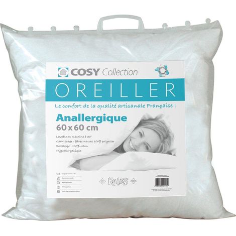 Oreiller 60X60 - Anallergique