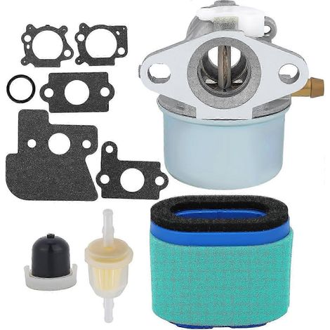 Carburateur 790120 AM134697 pour tondeuse autoportée John Deere JS63 JS63C JS63E JA60 JA62 JA65 JS40 JS45 JS60 JS61 SP6211 SP6213 de 53 cm (21 pouces) avec filtre à air. (1/5)