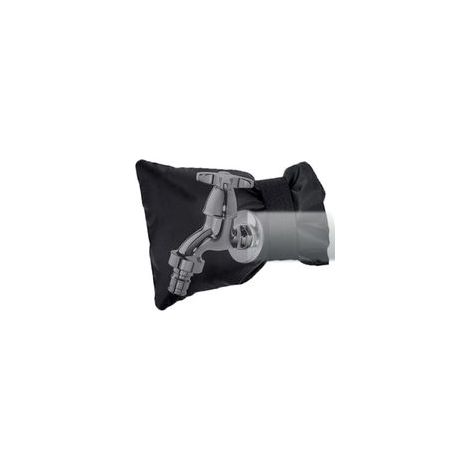 Housses de robinet pour l'hiver, housses de robinet isolées pour l'hiver,Couvercle de protection de robinet résistant aux intempéries, couvercle de robinet thermique  Protecteur de robinet,noir (1/5)