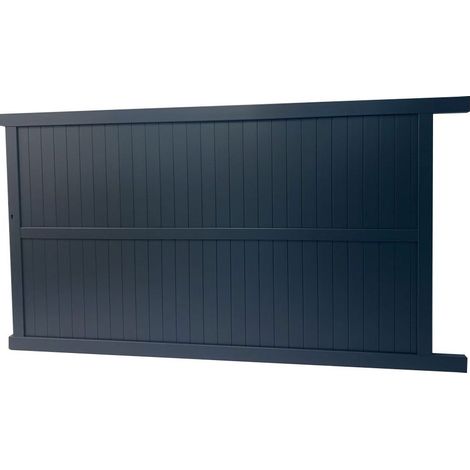 Portail Aluminium Coulissant RAL7016 L4,5mx1,80m NAIROBI