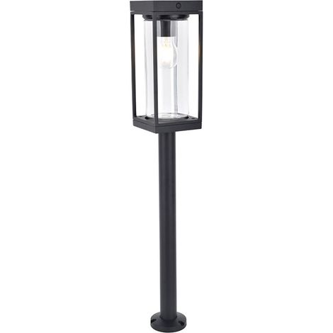 Paletto lampada da giardino solare Lutec FLAIR nero (1/2)