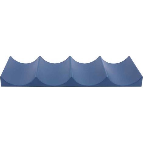 Étagère à vin de style européen, tapis de présentation en plastique pour comptoir, range-bouteilles facile à empiler pour cuisine (1/5)