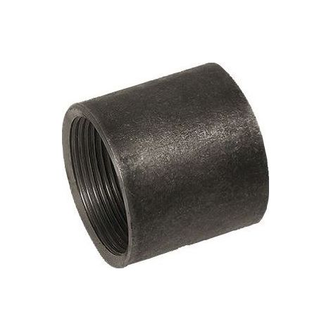 Buderus Stahlmuffe DIN 2986, Schwarz, 1 1/2" x 48mm