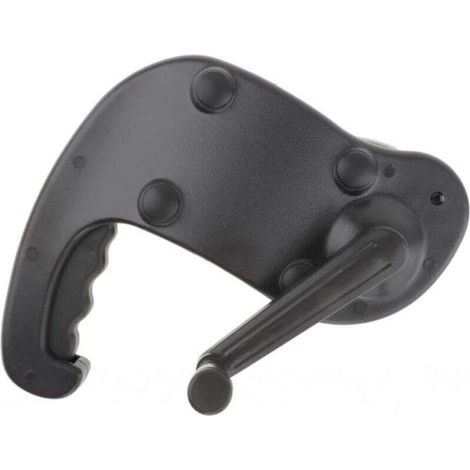 Accessoires pour Parasol de Terrasse, Patio Umbrella Handle Handle, Support Robuste, Pièce de Rechange pour Parasol, Fixation pour Cour, Piscine, Jardin, Manivelle - Manivelle Gris foncé,avec Cordon (1/5)