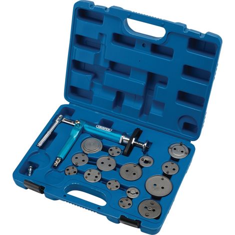 Draper 16-Piece Pneumatic Brake Caliper Wind-Back Tool Kit for Most Car Types (Model 09443) (1/5)